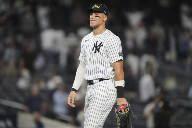 Aaron Judge ties Joe DiMaggio in Yankees’ 9